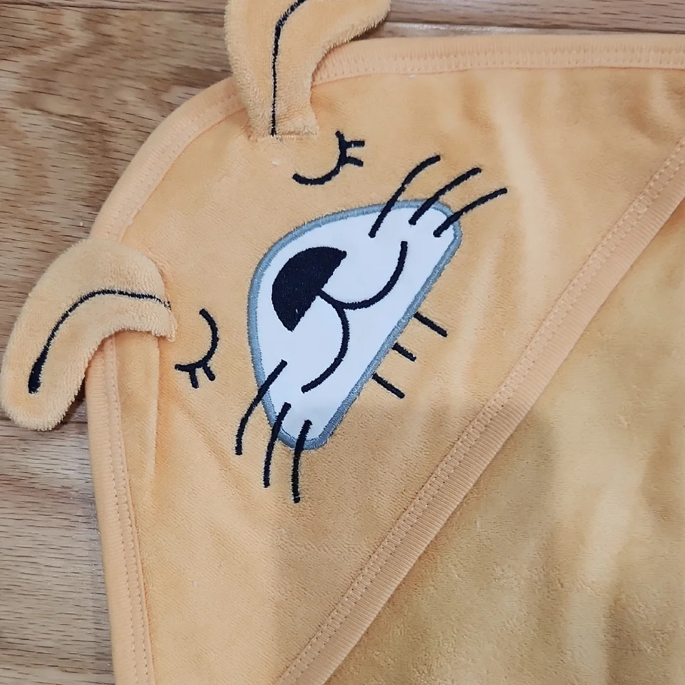 NWT Adorable Lion Hooded Baby Towel Infant